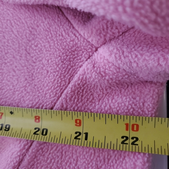 Womens Pony Pink Quarter Zip Fleece Pullover Size Extra Large - Picture 6 of 7